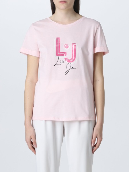 Giglio Women T-Shirt Pink GOOFASH