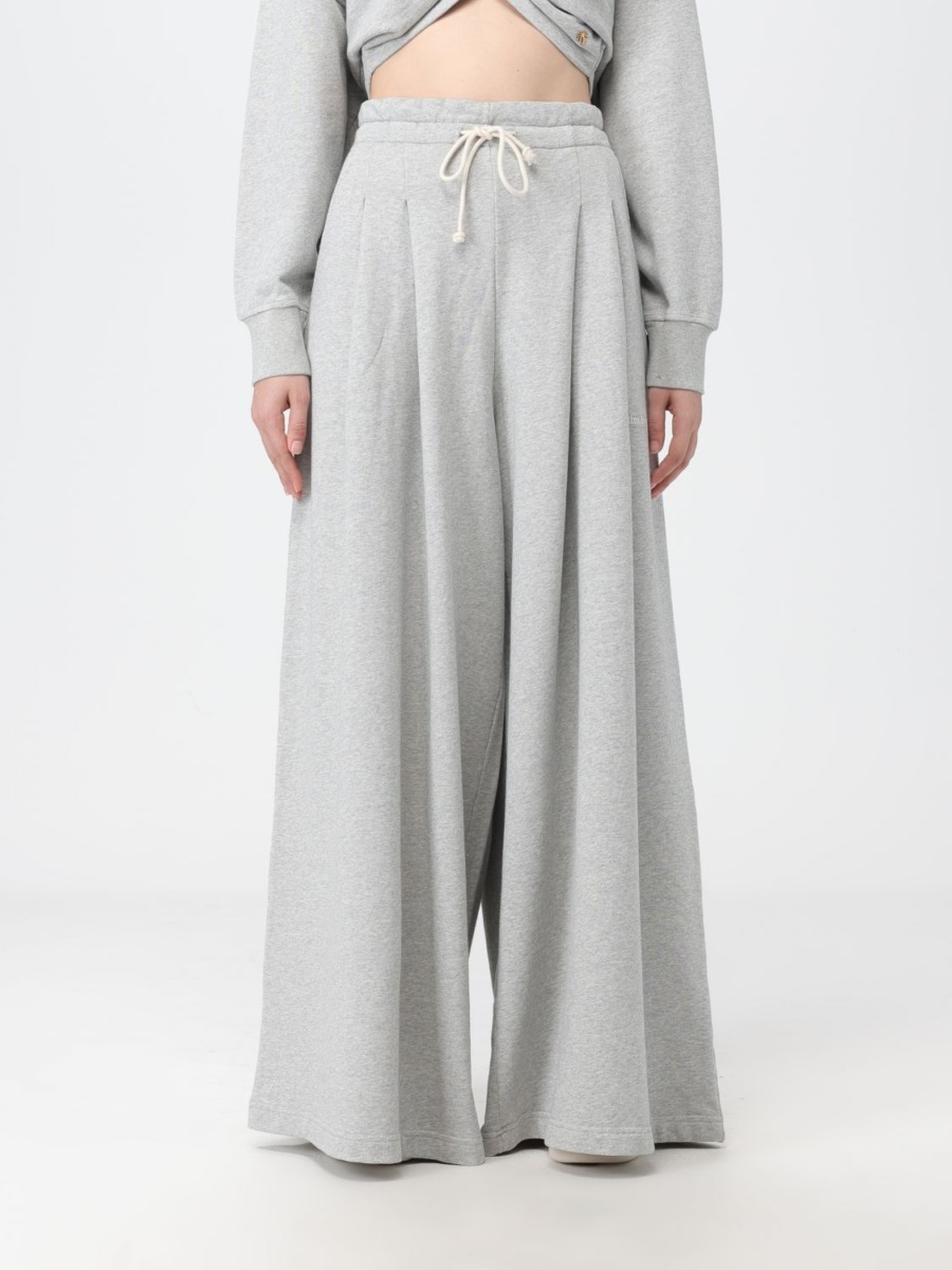 Giglio - Women Trousers in Grey from Palm Angels GOOFASH