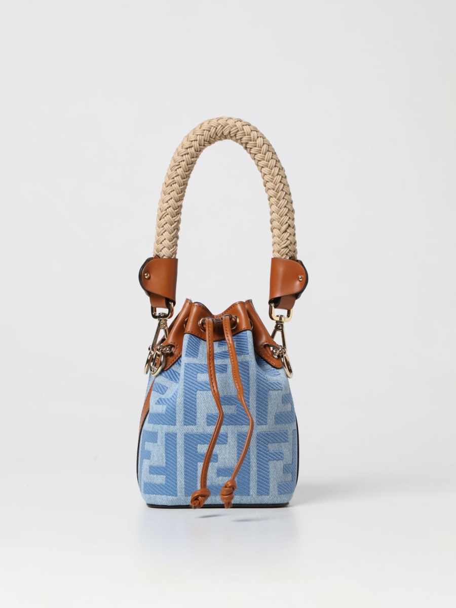 Giglio Women's Blue Mini Bag from Fendi GOOFASH