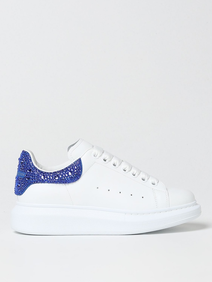 Giglio Womens Blue Sneakers from Alexander Mcqueen GOOFASH