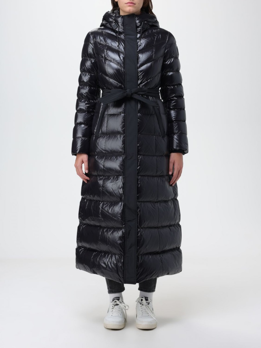 Giglio - Women's Coat in Black GOOFASH