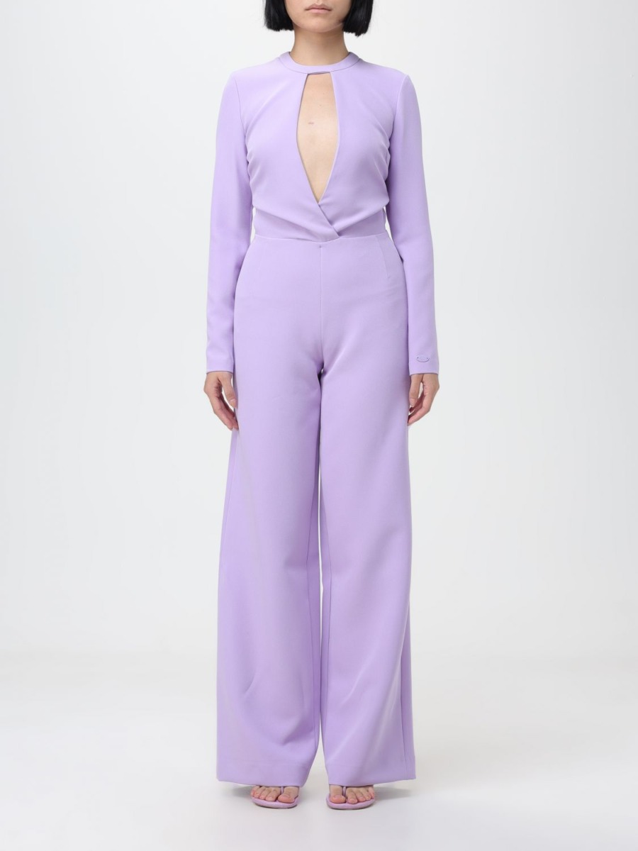 Giglio Womens Dress Purple by Chiara Ferragni GOOFASH