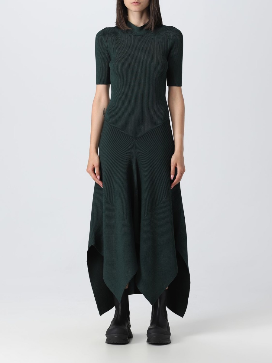 Giglio - Womens Dress in Green - Stella McCartney GOOFASH