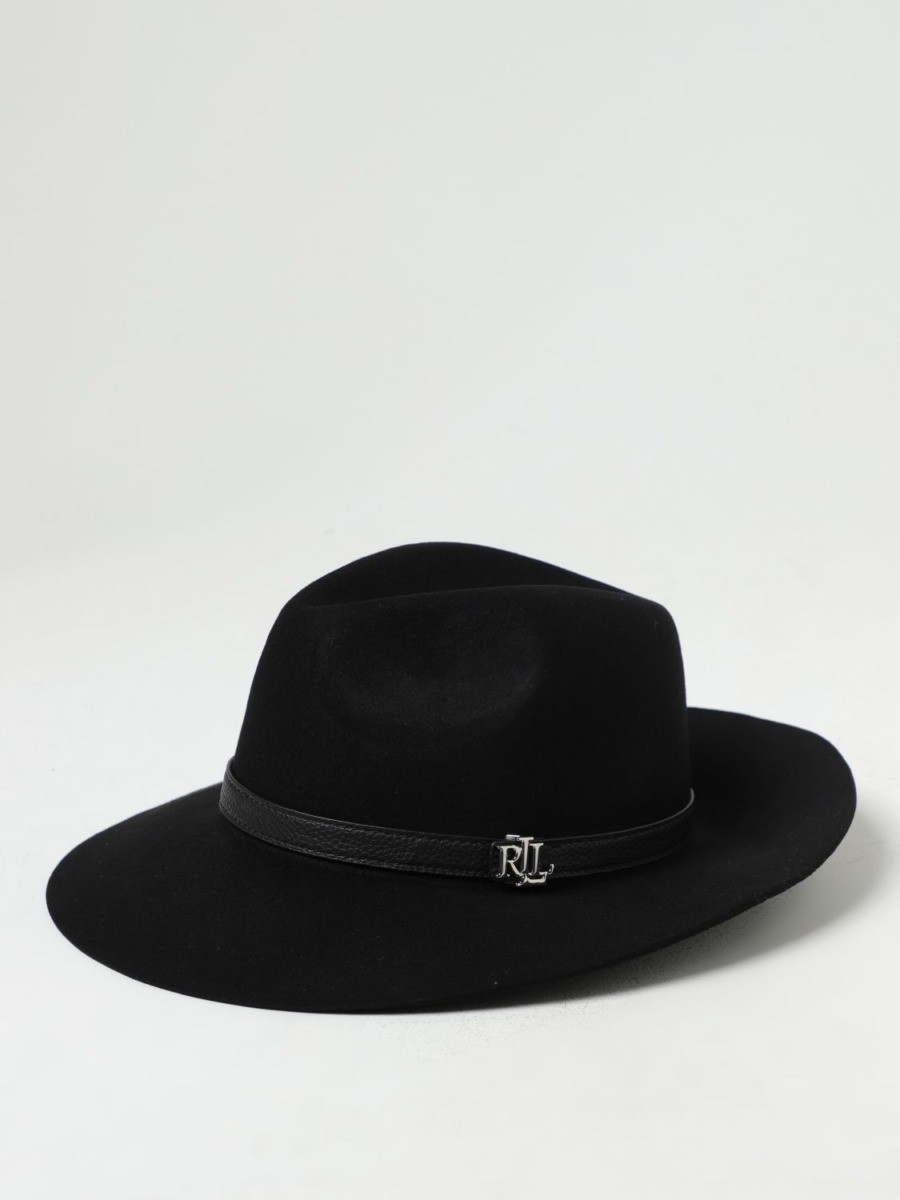 Giglio Womens Hat Black from Ralph Lauren GOOFASH