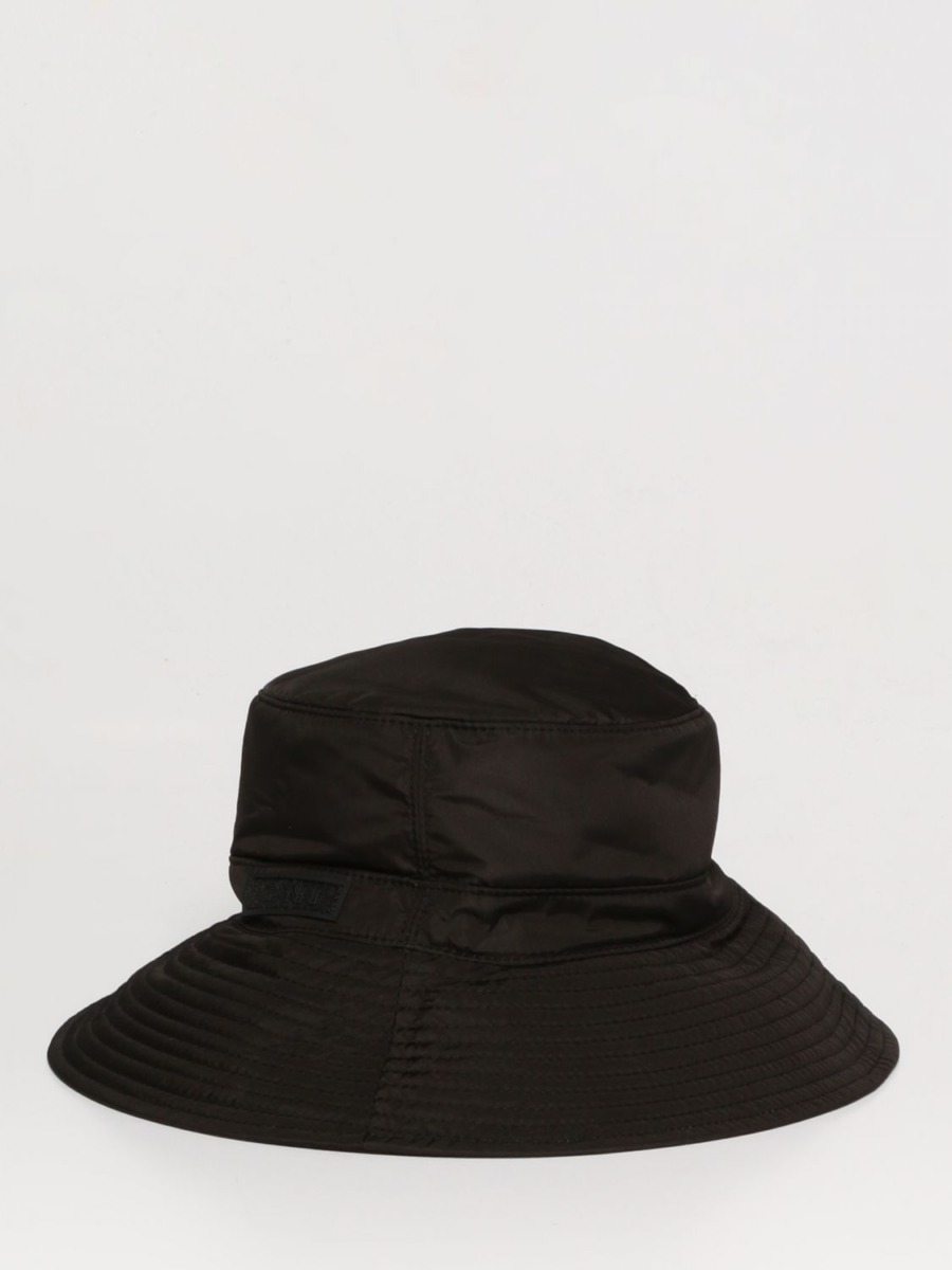 Giglio Womens Hat in Black by Ganni GOOFASH