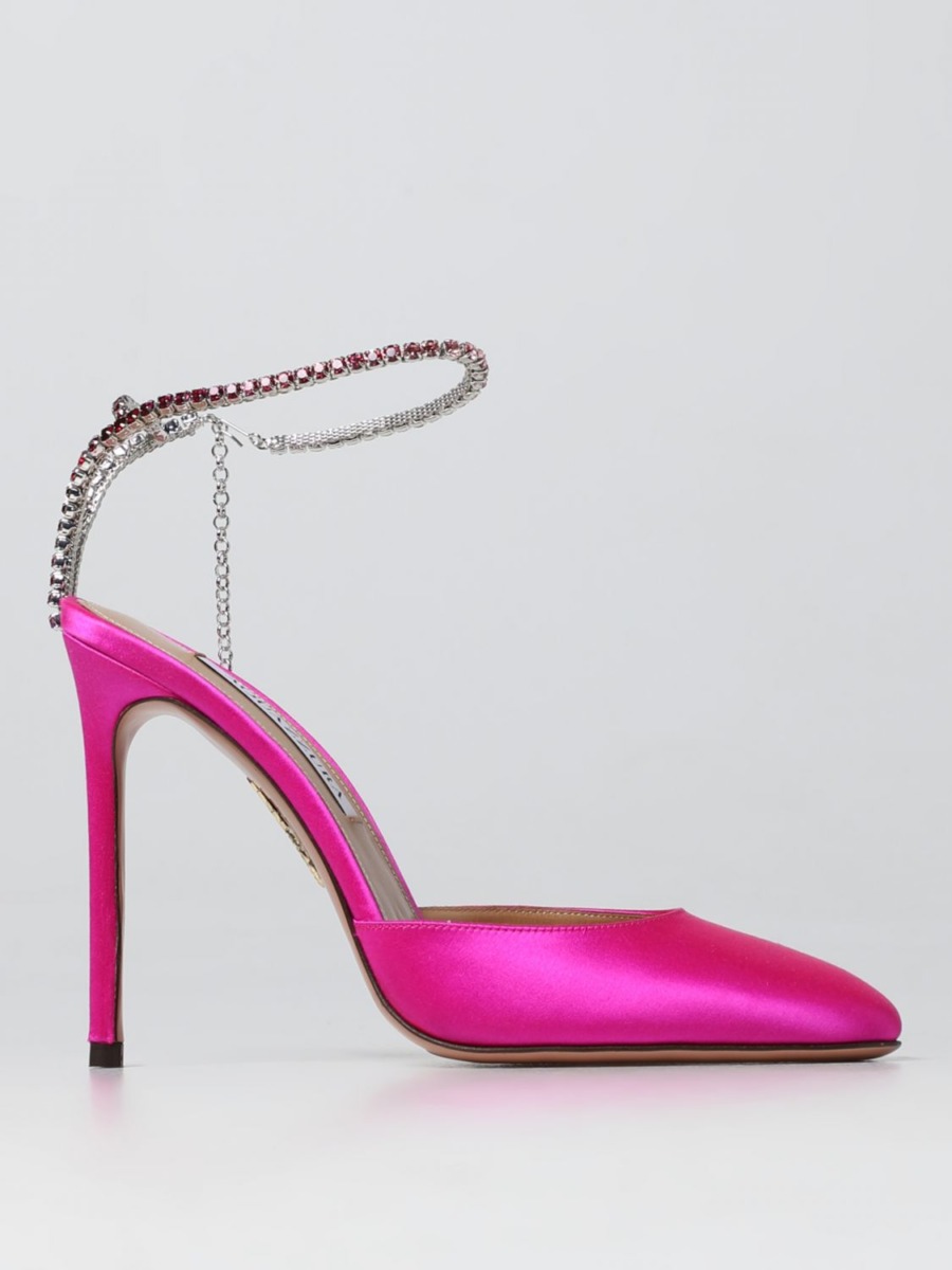 Giglio - Womens High Heels - Pink - Aquazzura GOOFASH