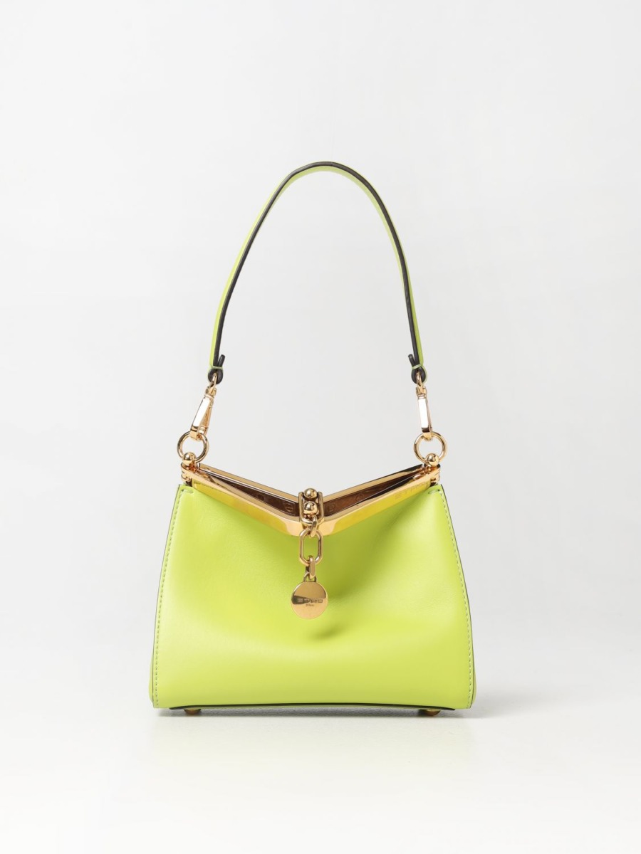 Giglio Women's Mini Bag in Green from Etro GOOFASH