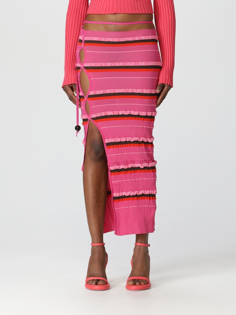 Giglio Womens Skirt Pink Jacquemus GOOFASH