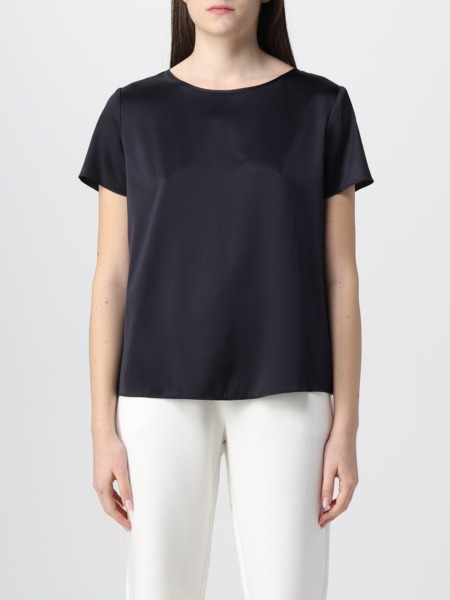Giglio Womens Top in Black by Armani GOOFASH