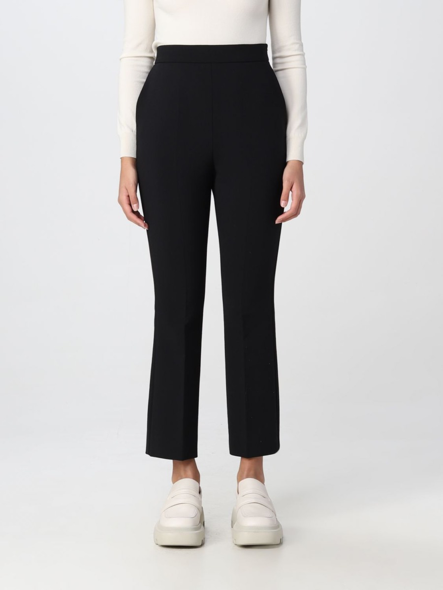 Giglio Womens Trousers in Black from Max Mara GOOFASH