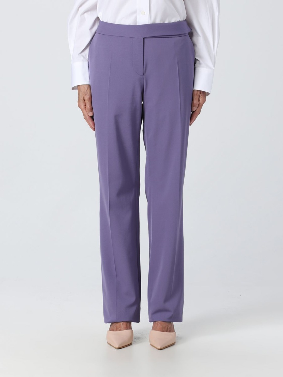 Giglio - Womens Trousers in Purple Stella McCartney GOOFASH