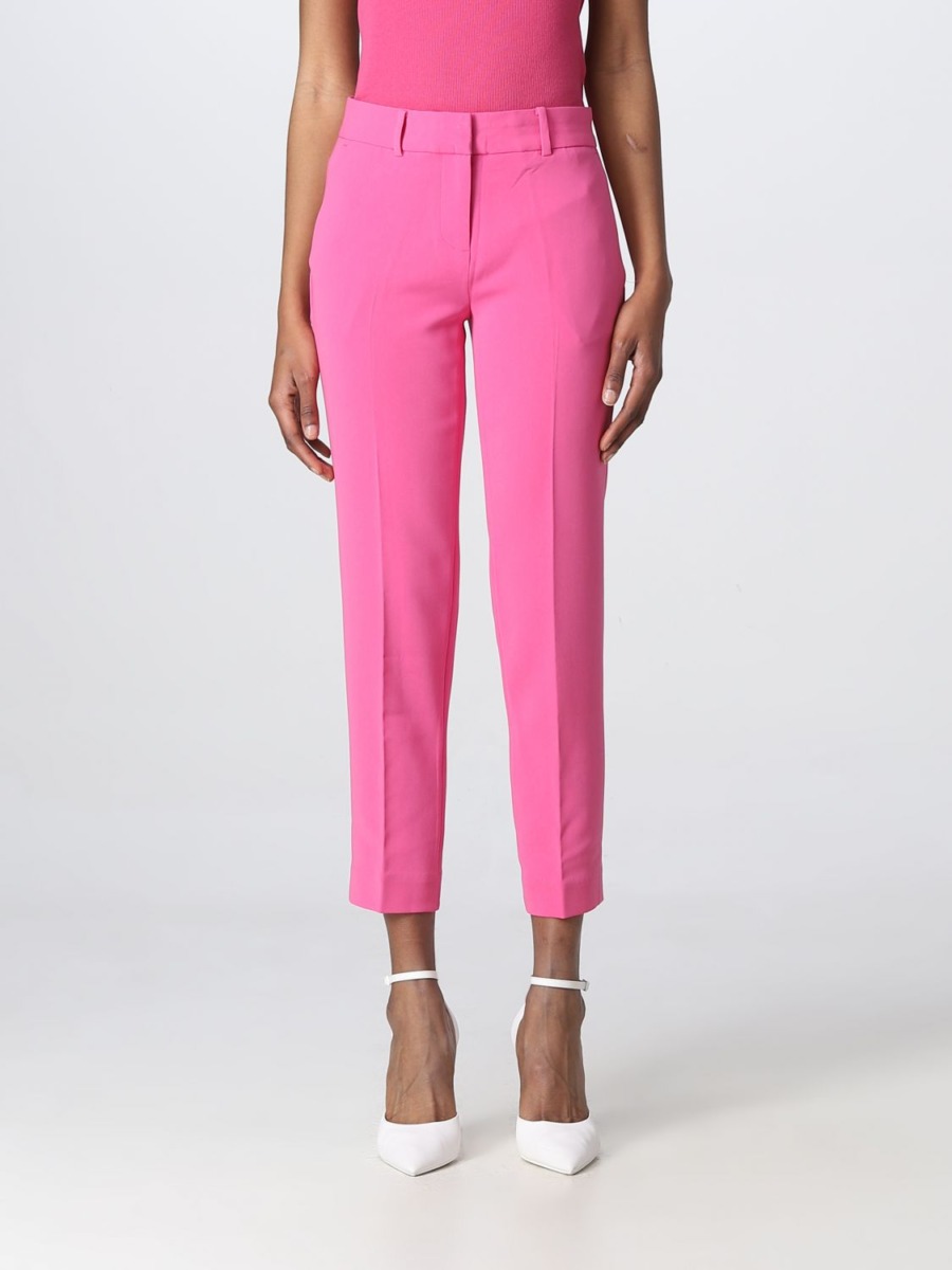 Giglio - Women's Trousers in Red by Michael Kors GOOFASH