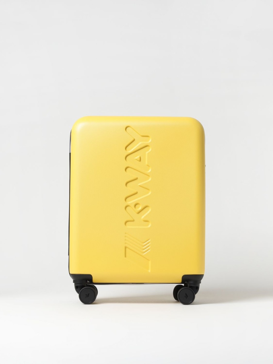 Giglio - Yellow Travel Bag - K-Way - Gents GOOFASH