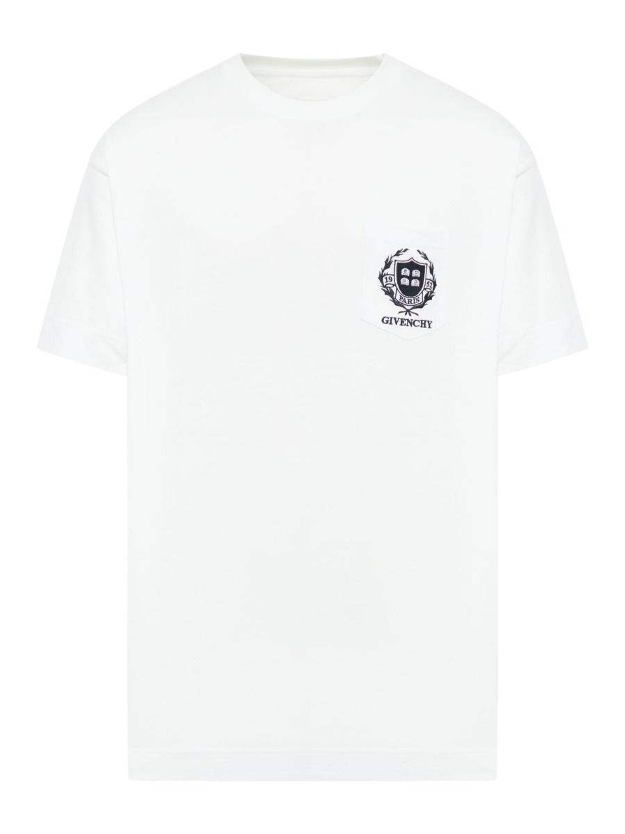 Givenchy - Gents T-Shirt in White from Suitnegozi GOOFASH