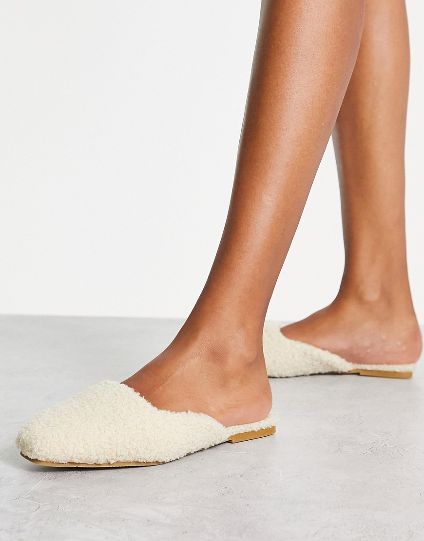 Glamorous - Ivory Slippers for Woman by Asos GOOFASH