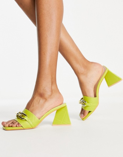 Glamorous - Women Sandals in Yellow from Asos GOOFASH