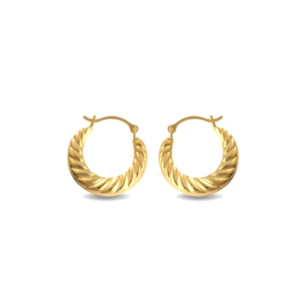 Gold Boutique - Earrings in Gold Man GOOFASH