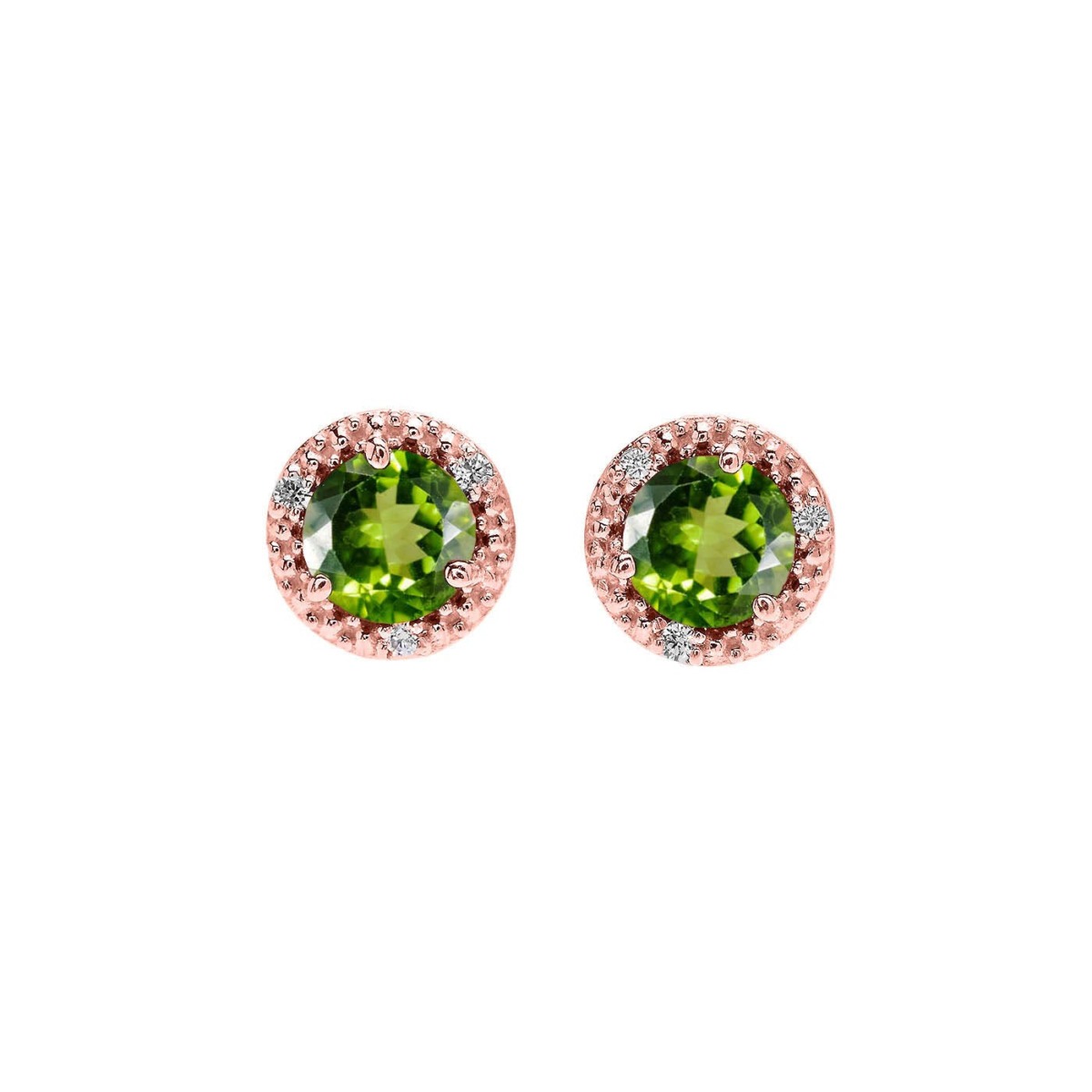Gold Boutique - Gent Earrings in Rose GOOFASH
