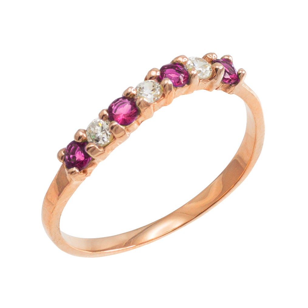 Gold Boutique Gent Ring in Rose GOOFASH