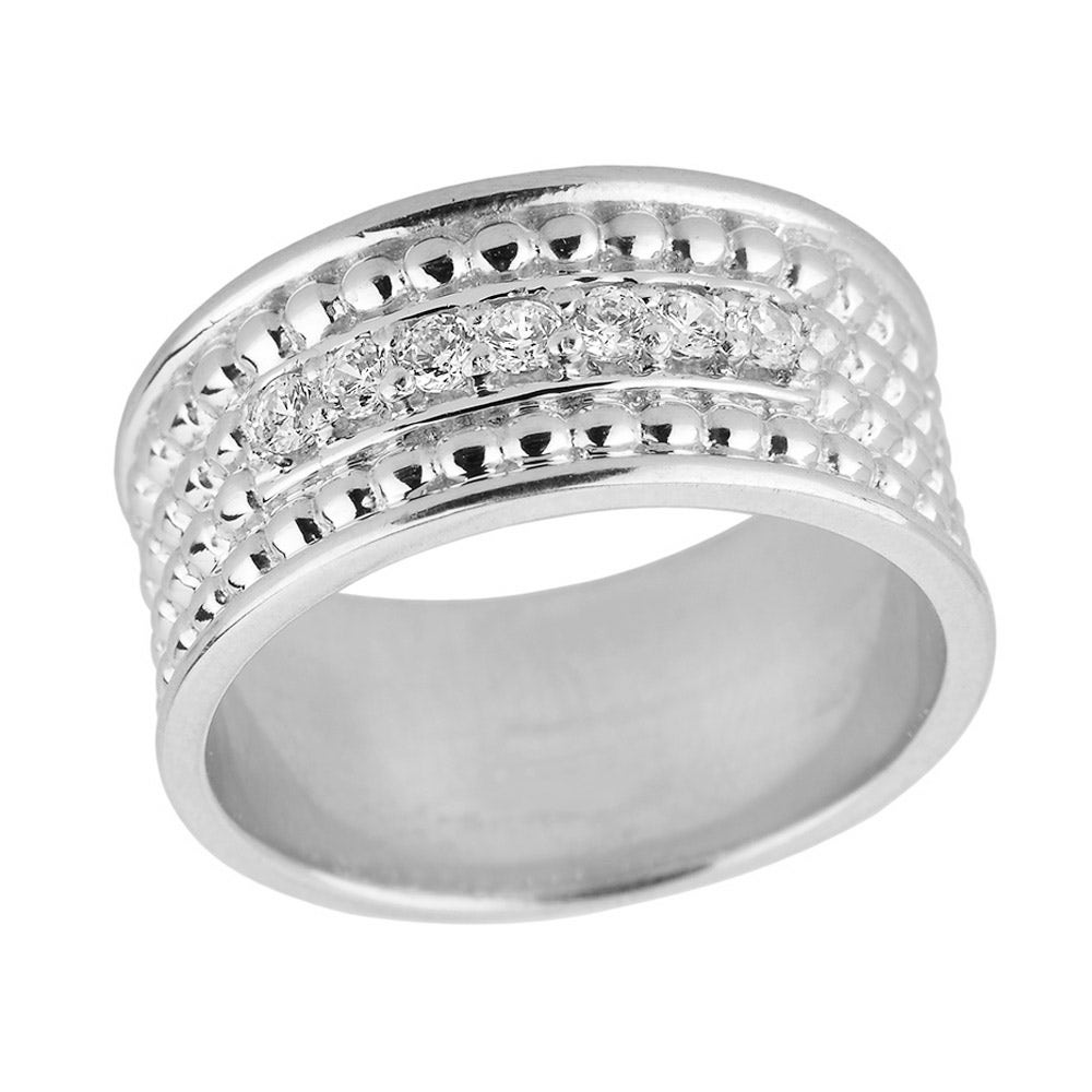 Gold Boutique - Gent Wedding Ring - White GOOFASH