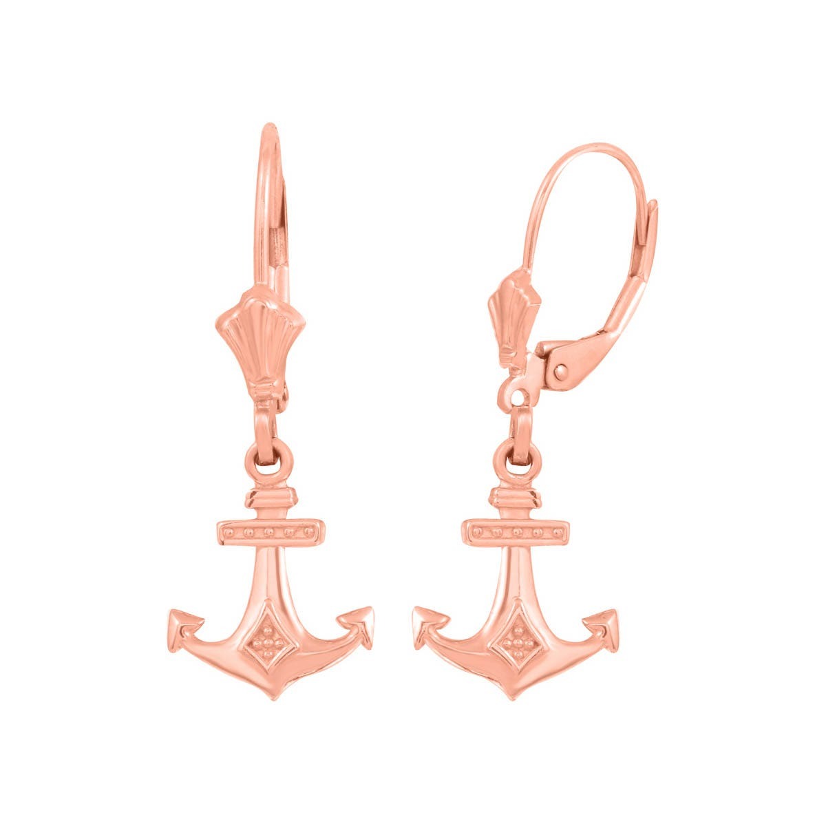 Gold Boutique Man Earrings in Rose GOOFASH