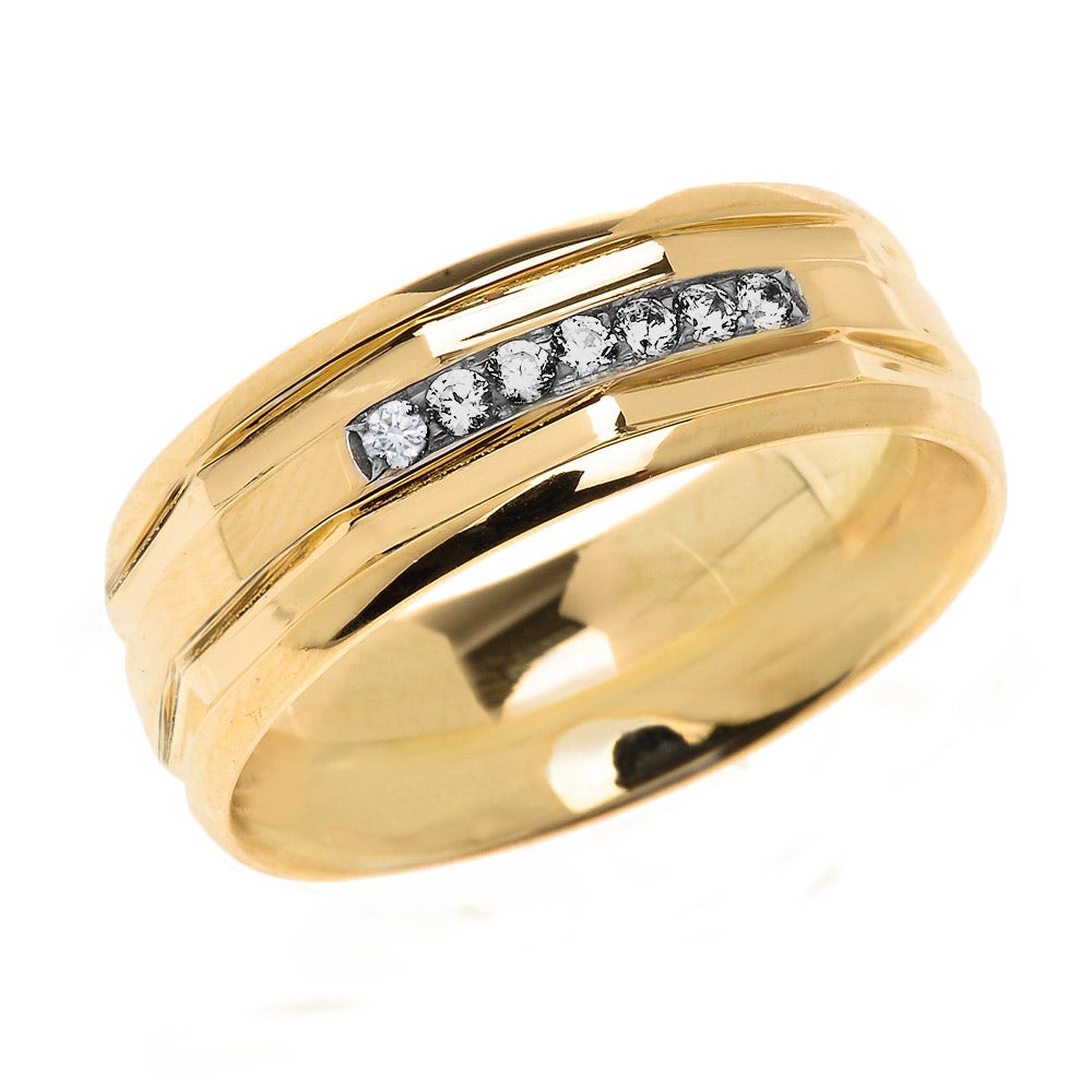 Gold Boutique - Man Gold Wedding Ring GOOFASH
