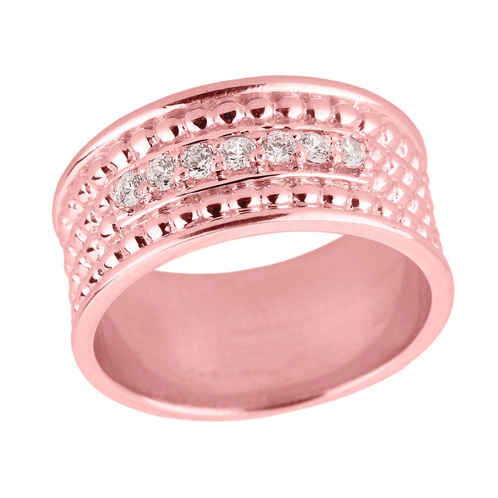 Gold Boutique - Rose - Gent Wedding Ring GOOFASH
