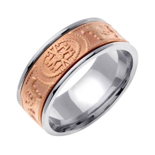 Gold Boutique - White Gent Wedding Ring GOOFASH