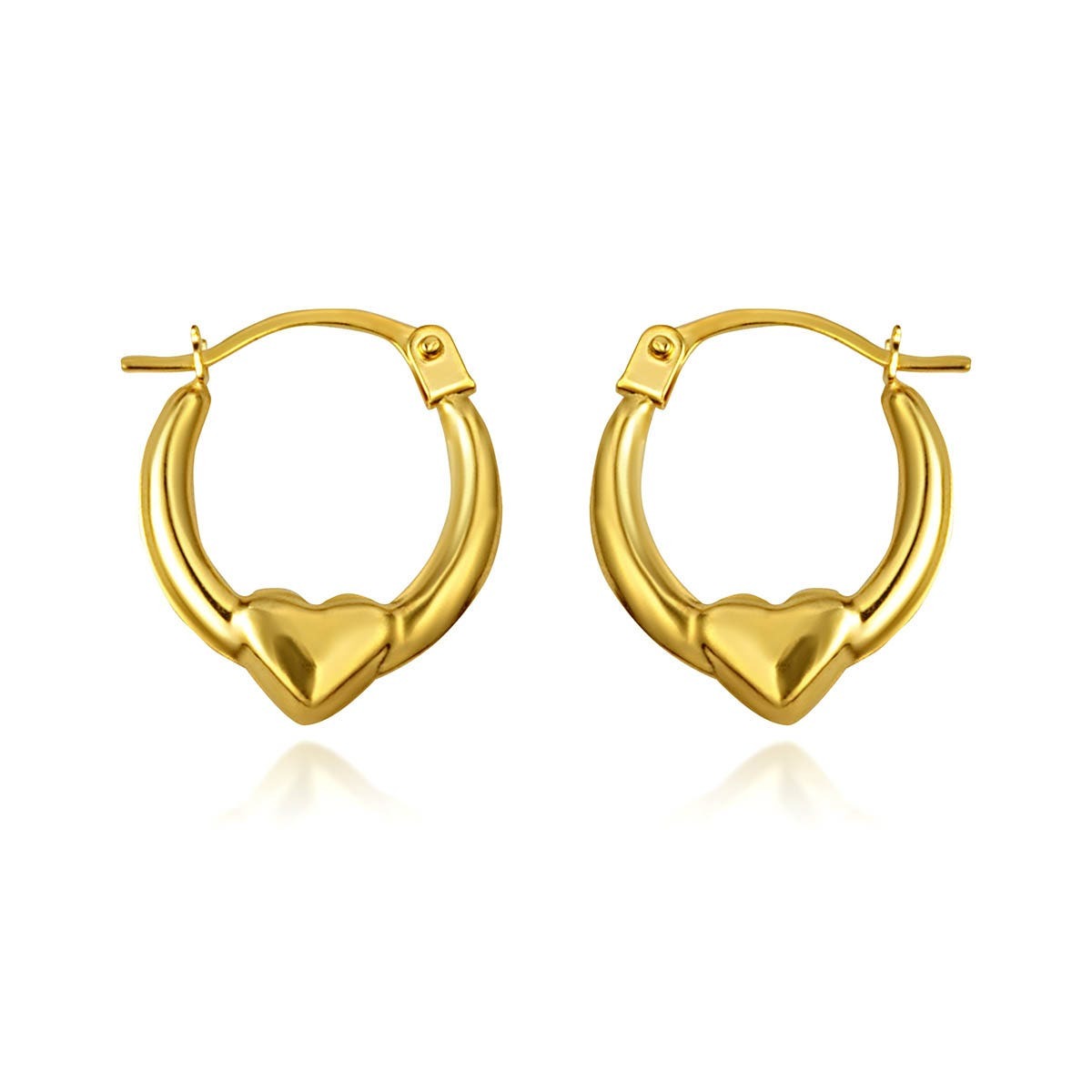Gold - Men's Earrings - Gold Boutique GOOFASH