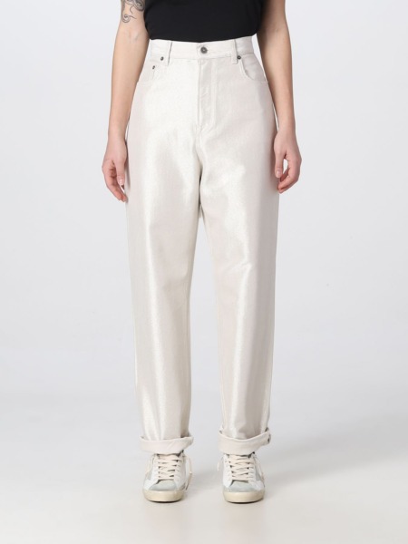 Golden Goose - Woman Cream Jeans from Giglio GOOFASH