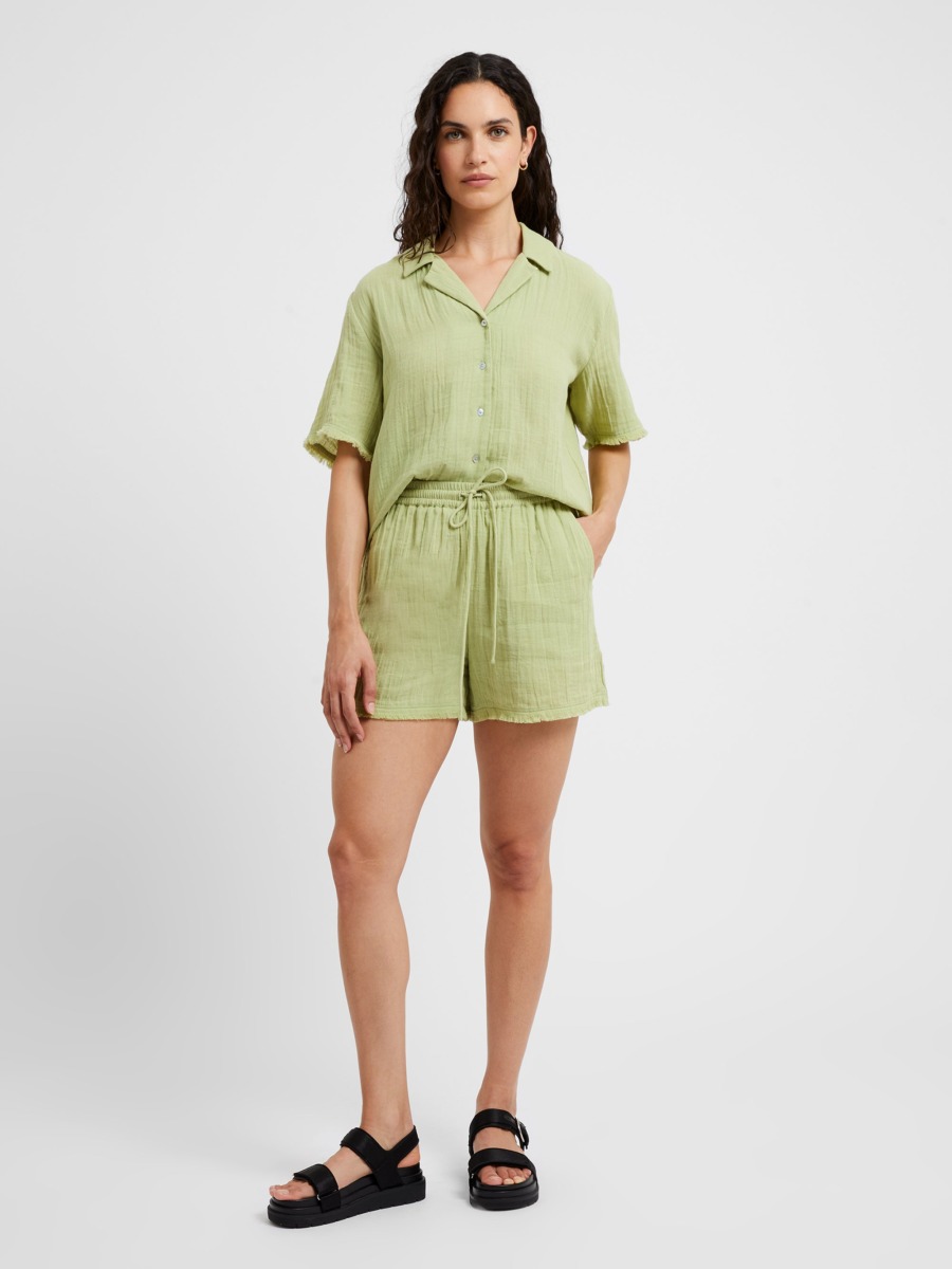 Great Plains - Green - Ladies Shorts GOOFASH