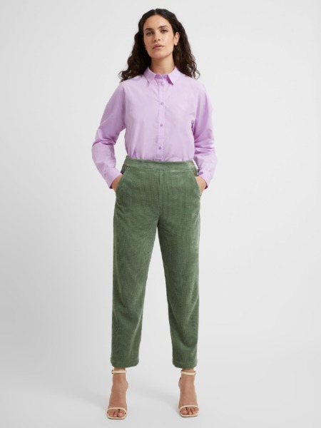 Great Plains Women Trousers in Green GOOFASH