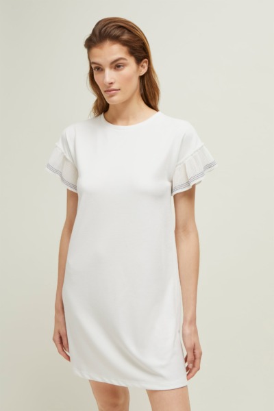 Great Plains Women's White Dress GOOFASH
