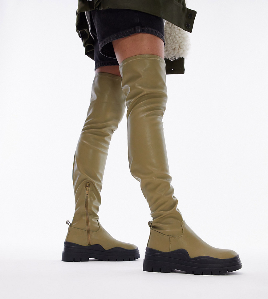 Green Boots for Women by Asos GOOFASH