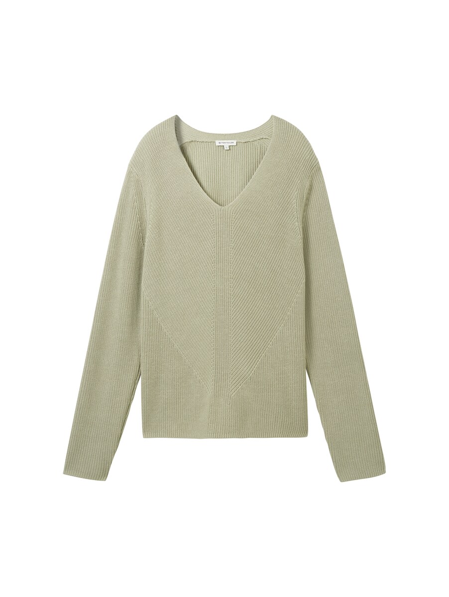 Green Knitted Sweater - Tom Tailor Woman GOOFASH