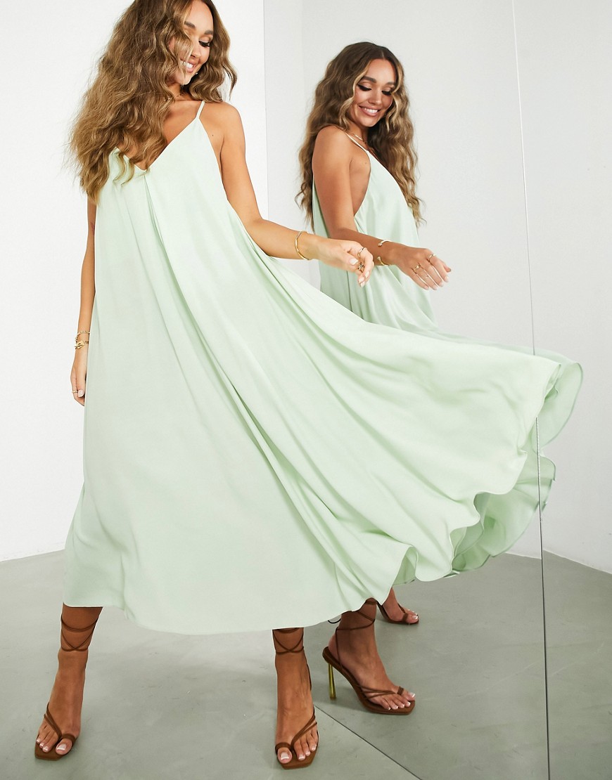 Green - Midi Dress - Asos GOOFASH