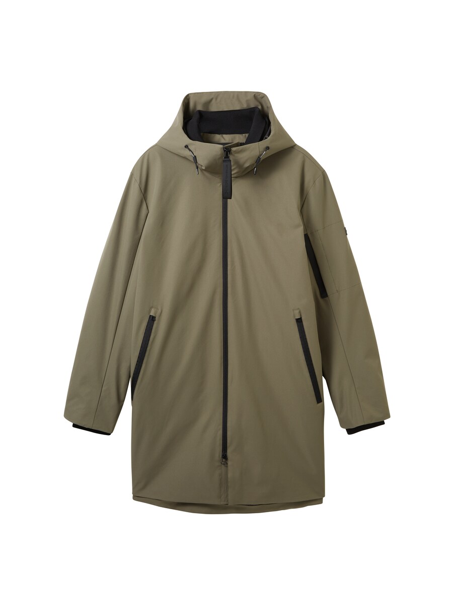 Green Parka for Man from Tom Tailor GOOFASH