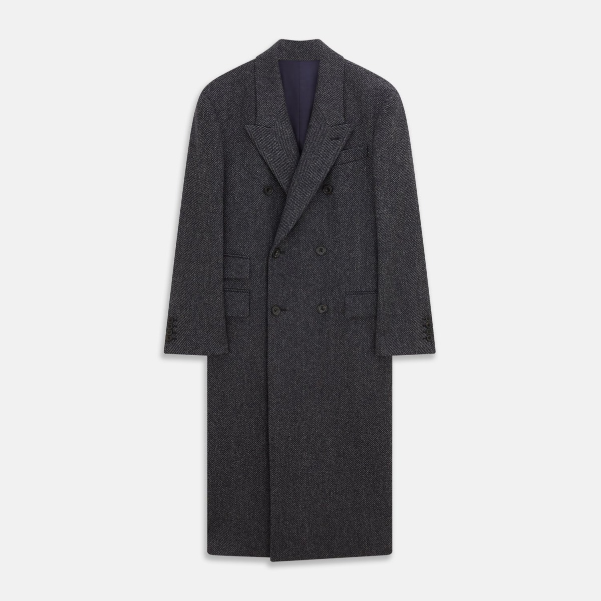 Grey Coat for Man at Turnbull And Asser GOOFASH