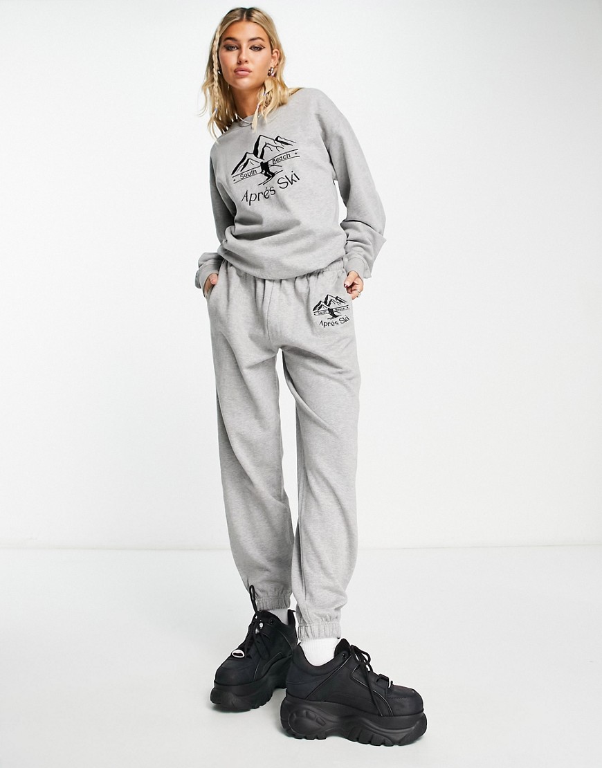 Grey Sweatpants for Women from Asos GOOFASH