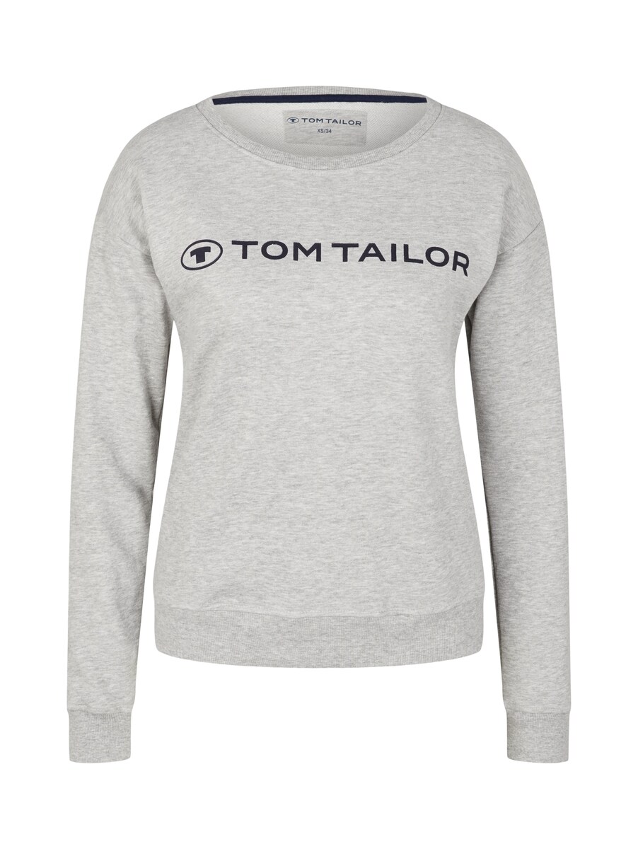 Grey T-Shirt from Tom Tailor GOOFASH