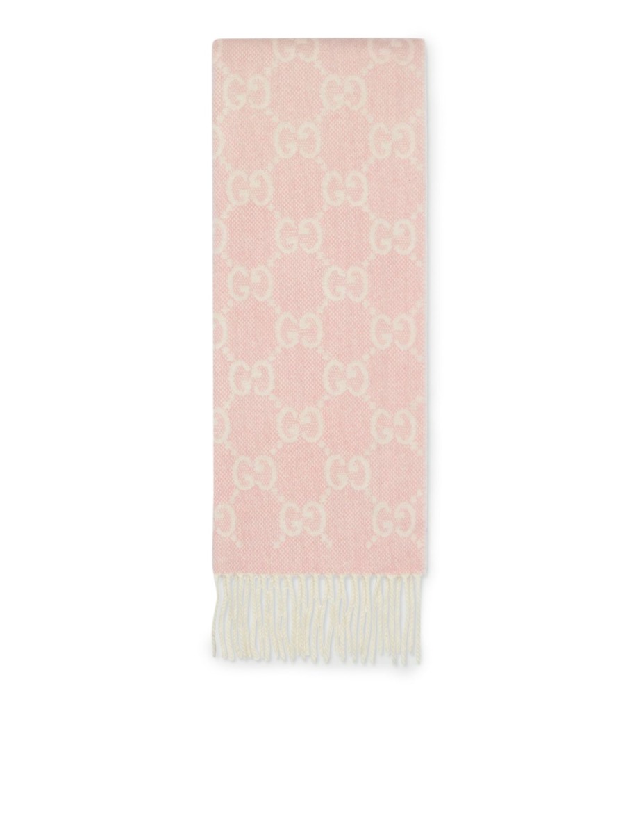 Gucci Pink Scarf for Woman from Suitnegozi GOOFASH