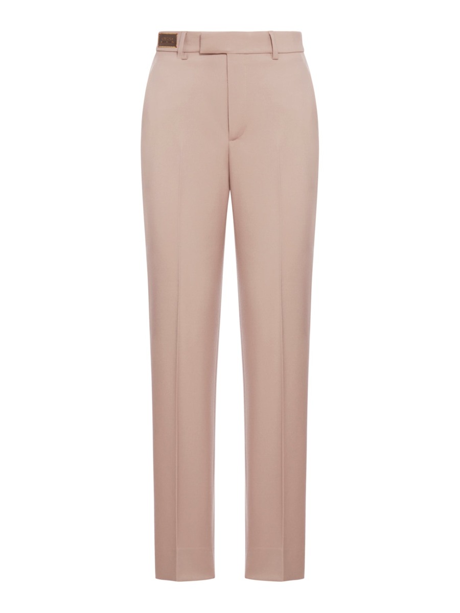 Gucci Pink Woman Trousers - Suitnegozi GOOFASH