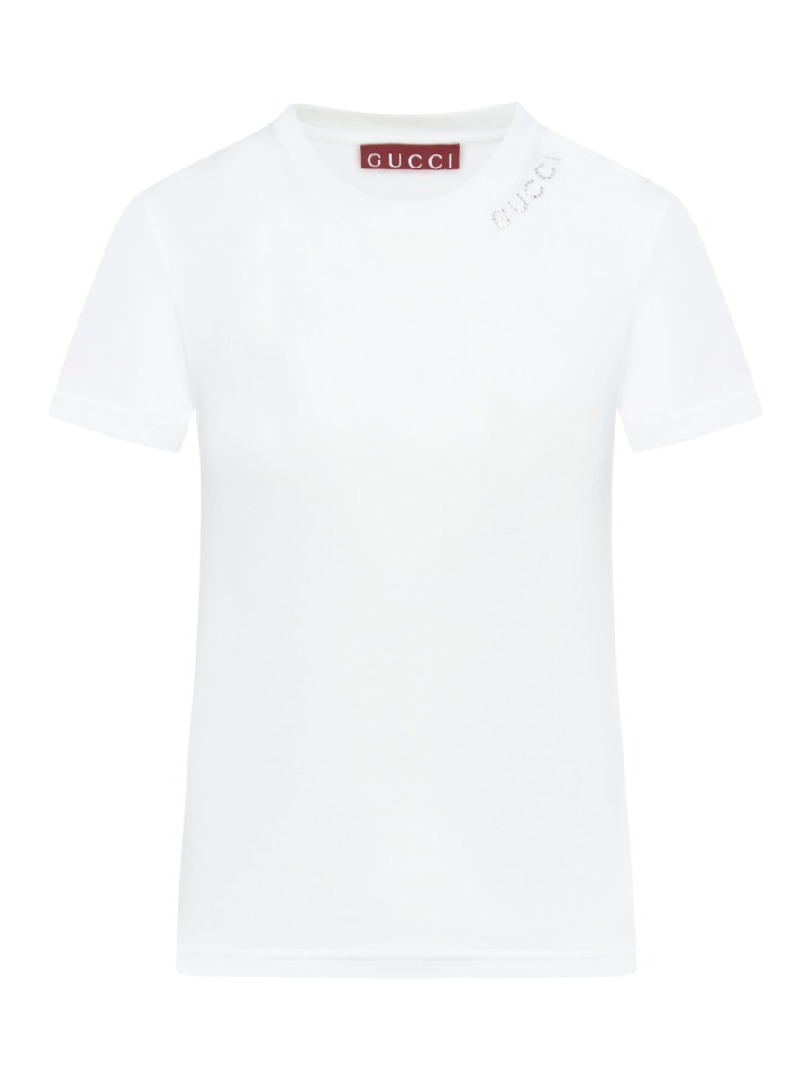 Gucci - T-Shirt - White - Suitnegozi - Women GOOFASH