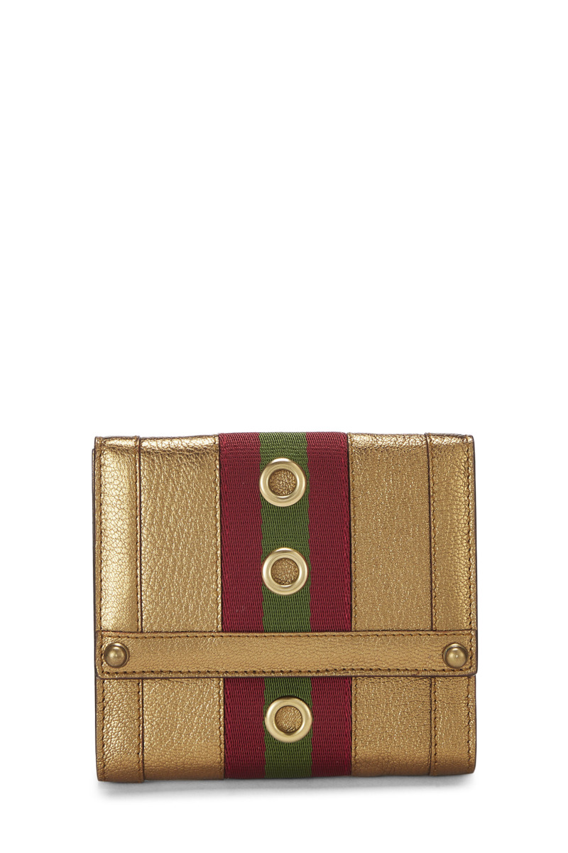 Gucci Wallet in Gold for Women at WGACA GOOFASH