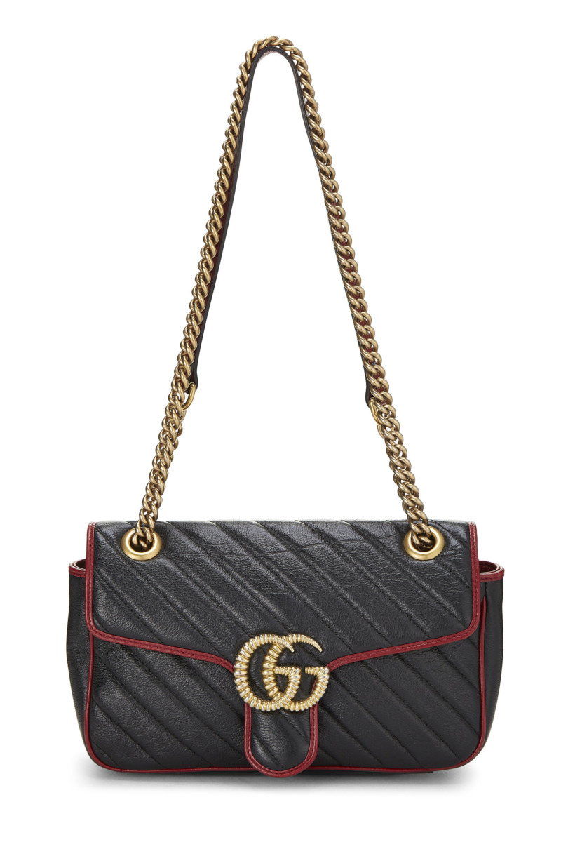 Gucci - Women's Black Shoulder Bag by WGACA GOOFASH