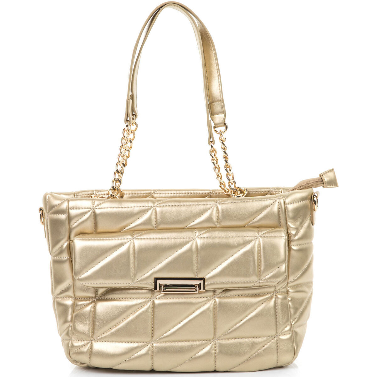 Handbag in Gold - Spartoo - Flora and Co GOOFASH