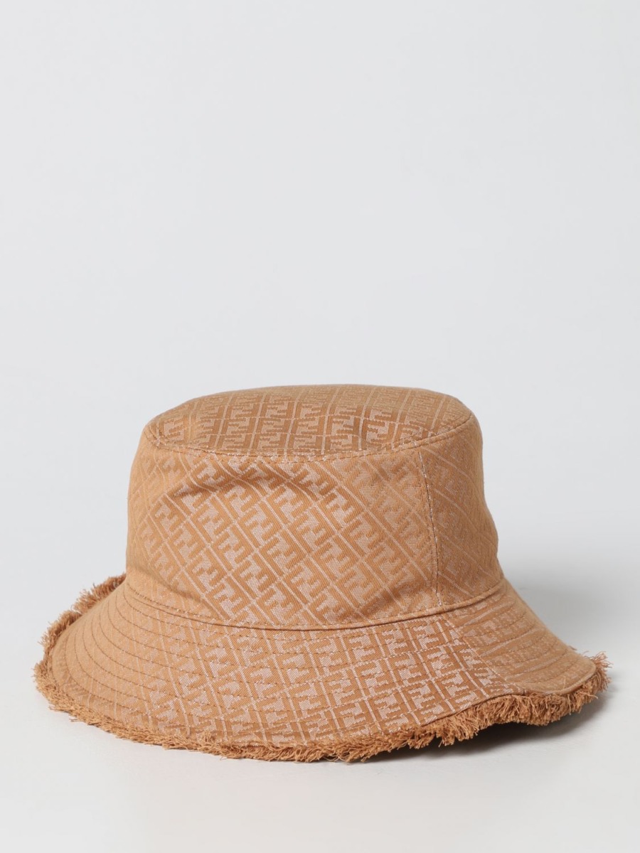 Hat in Brown for Women from Giglio GOOFASH