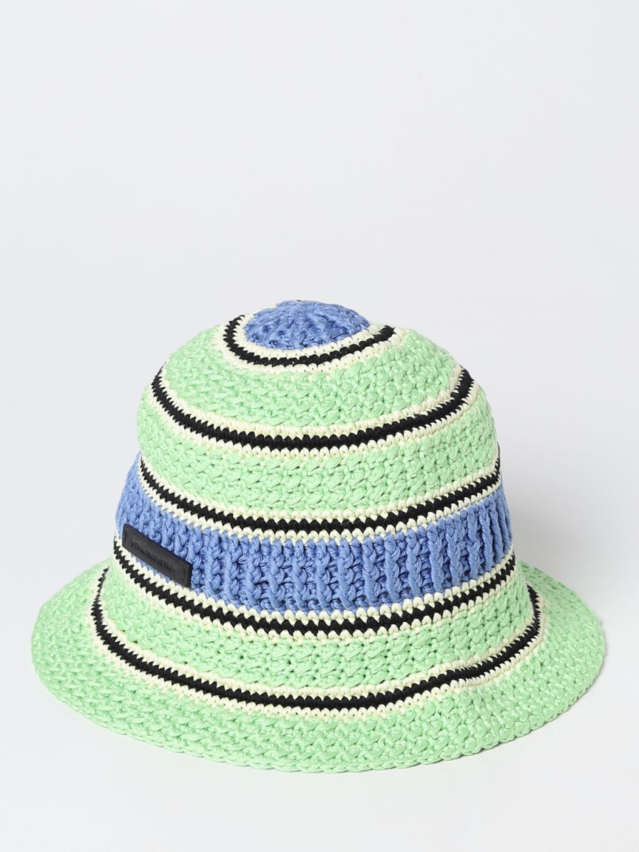 Hat in Green from Giglio GOOFASH