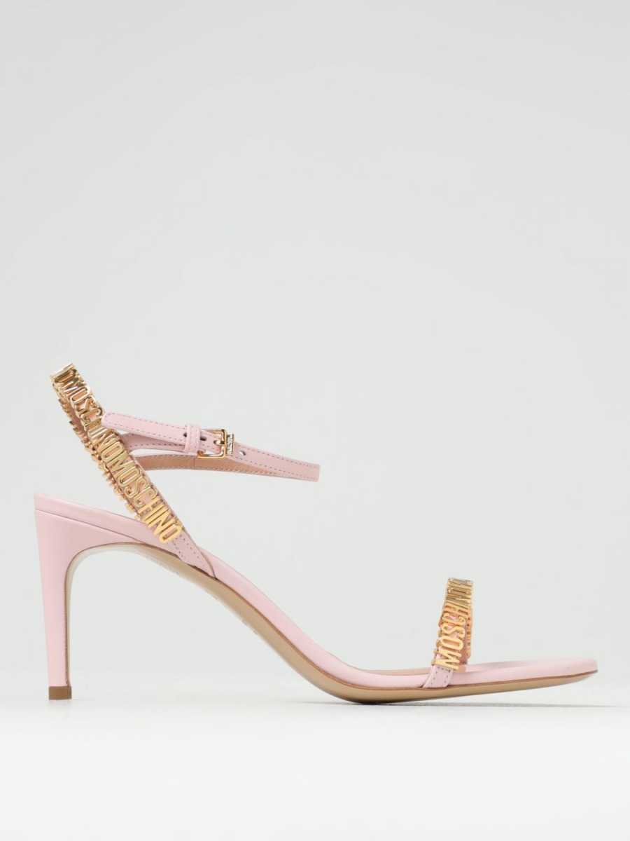 Heeled Sandals - Pink - Giglio GOOFASH