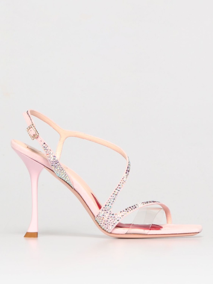 Heeled Sandals Pink - Roger Vivier - Woman - Giglio GOOFASH